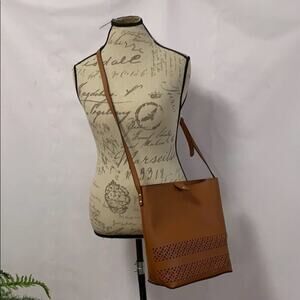 NWT GLITZBALL BROWN ‎ CROSSBODY BAG